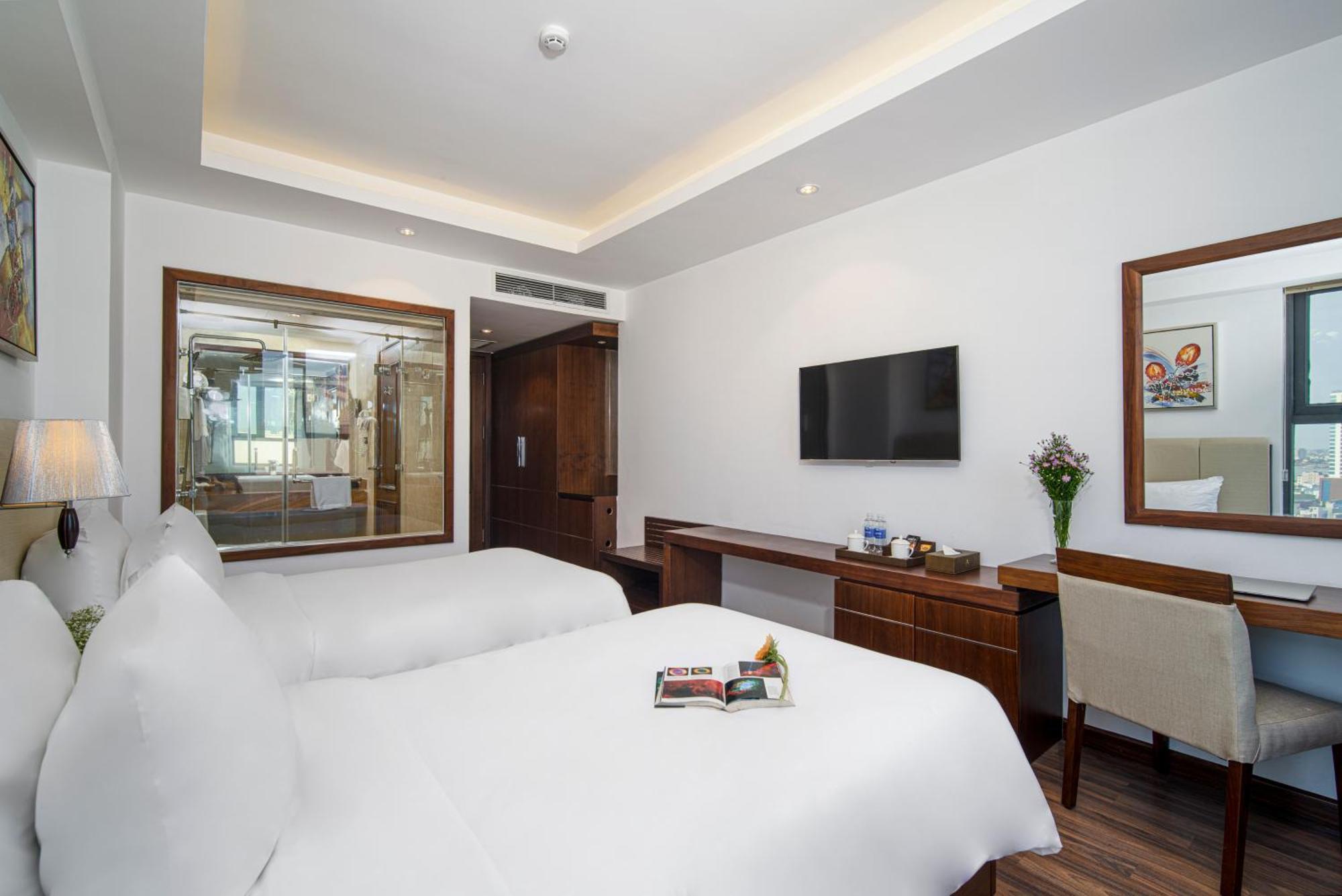 Luxtery Hotel & Spa Da Nang Bagian luar foto