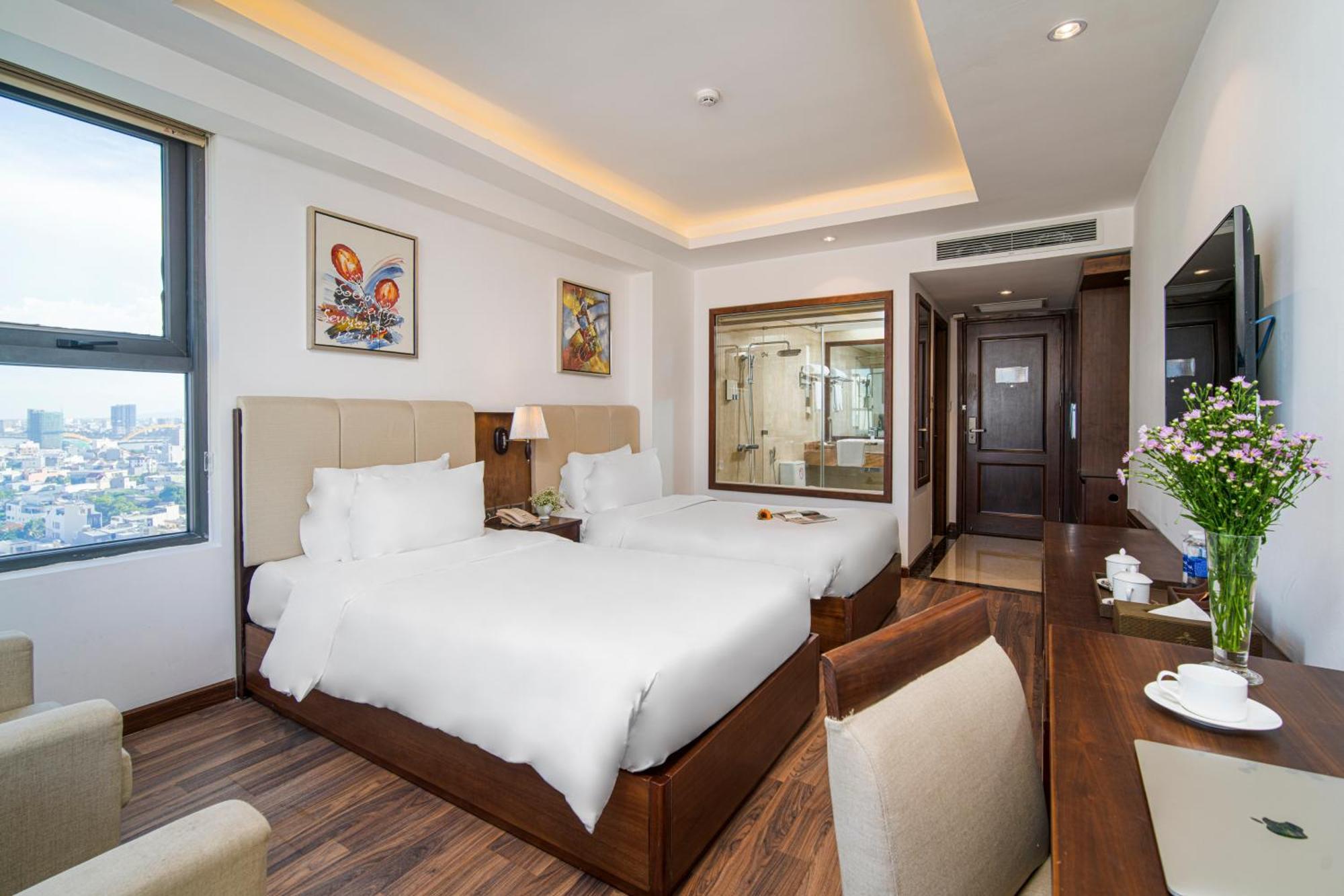 Luxtery Hotel & Spa Da Nang Bagian luar foto